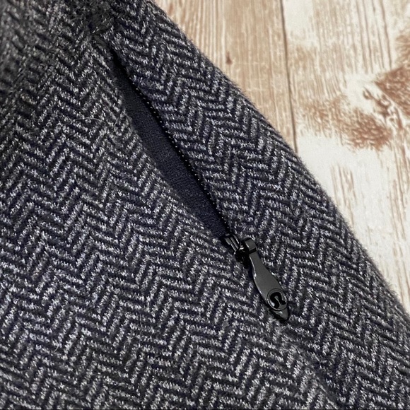 LULULEMON ATHLETICA Heathered Herringbone Black Think Fast Long Sleeves Size 6 - Picture 11 of 16